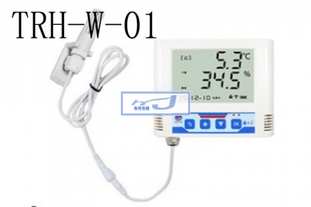 TRH-W-01 (split) temperature and humidity sensor, battery powered temperature and humidity measuring instrument