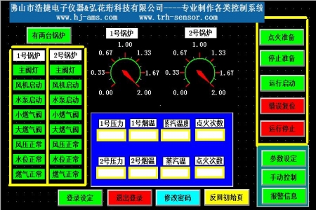 TRH-C-Steam Boiler Program Controller, Intelligent Controller, One Control Multi Intelligent Controller